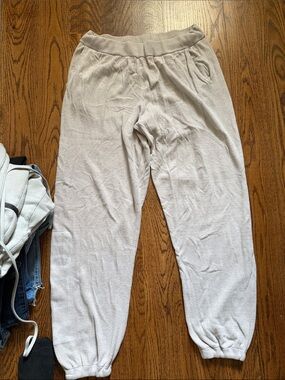 Barefoot Dreams Light Gray Cozy Lounge Joggers